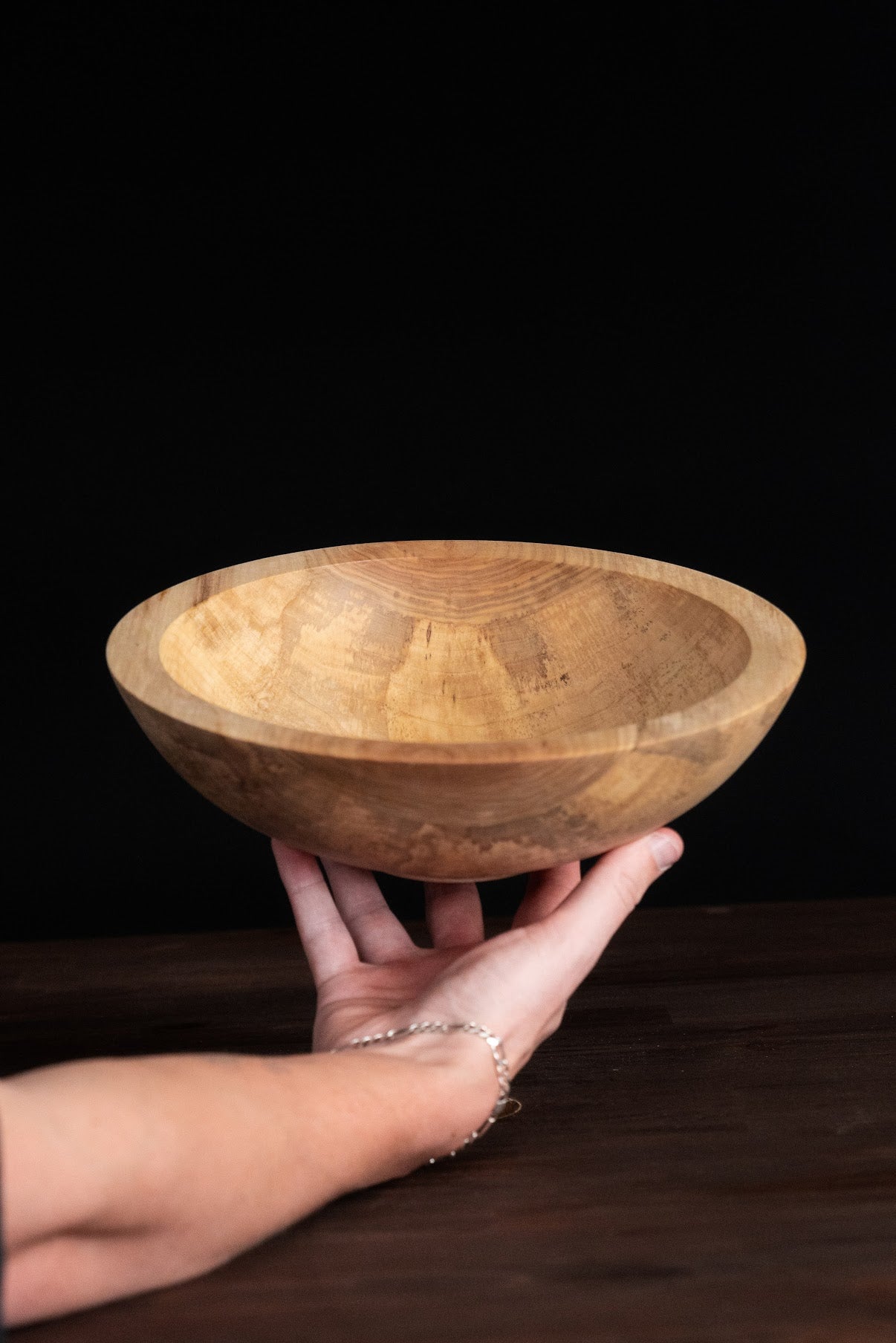 SILVER MAPLE BOWL