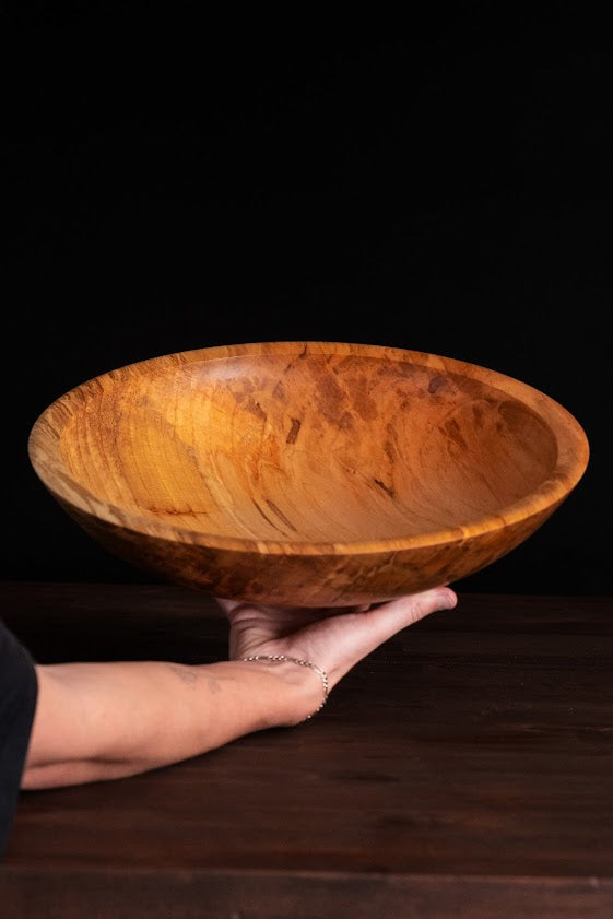 SILVER MAPLE BOWL