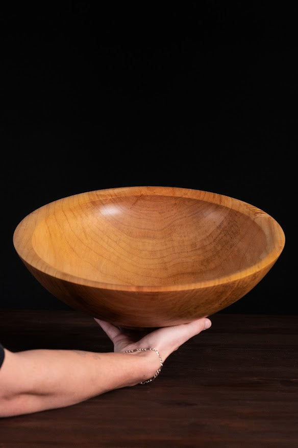 SILVER MAPLE BOWL