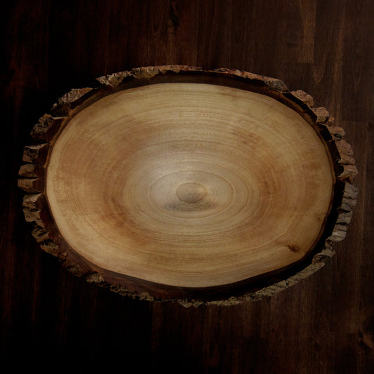 WALNUT BOWL LIVE EDGE