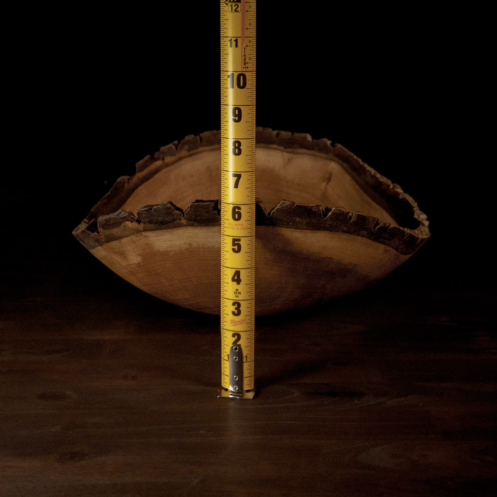 WALNUT BOWL LIVE EDGE