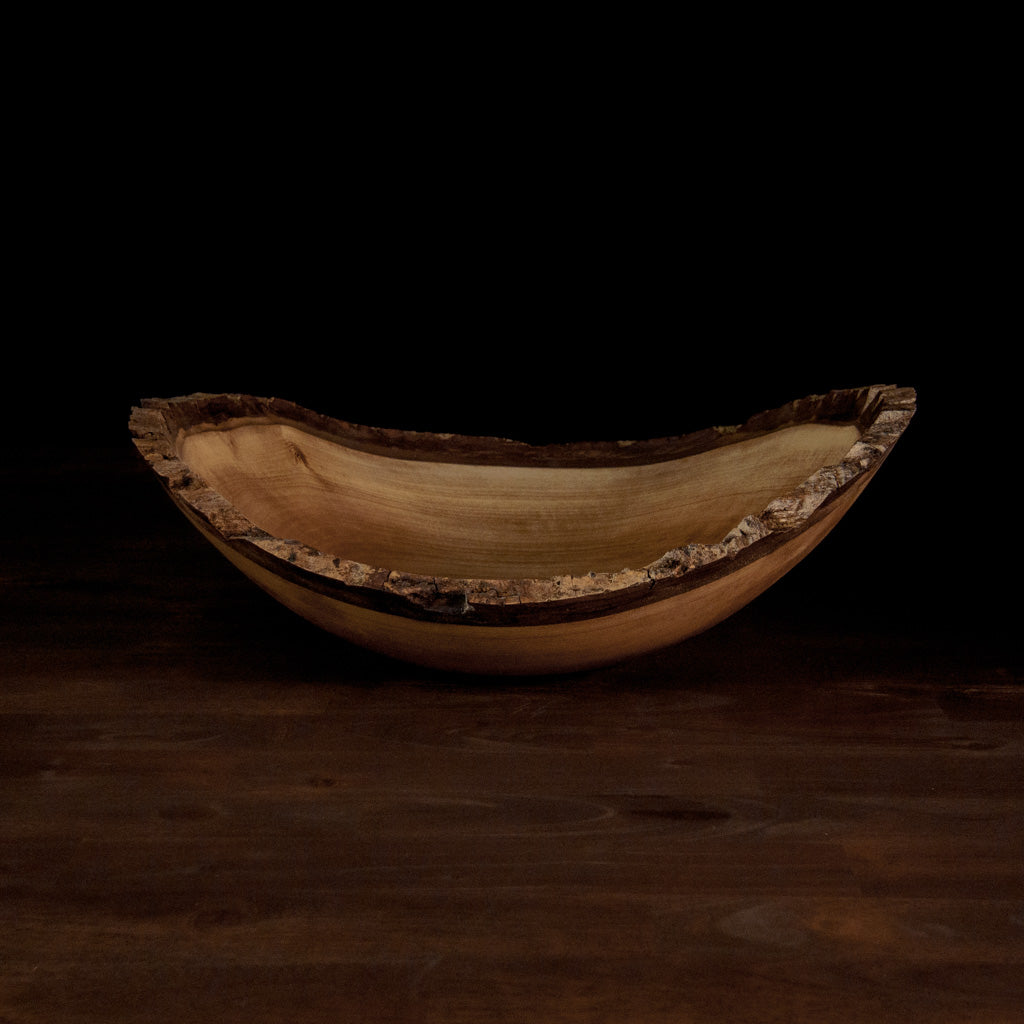 WALNUT BOWL LIVE EDGE