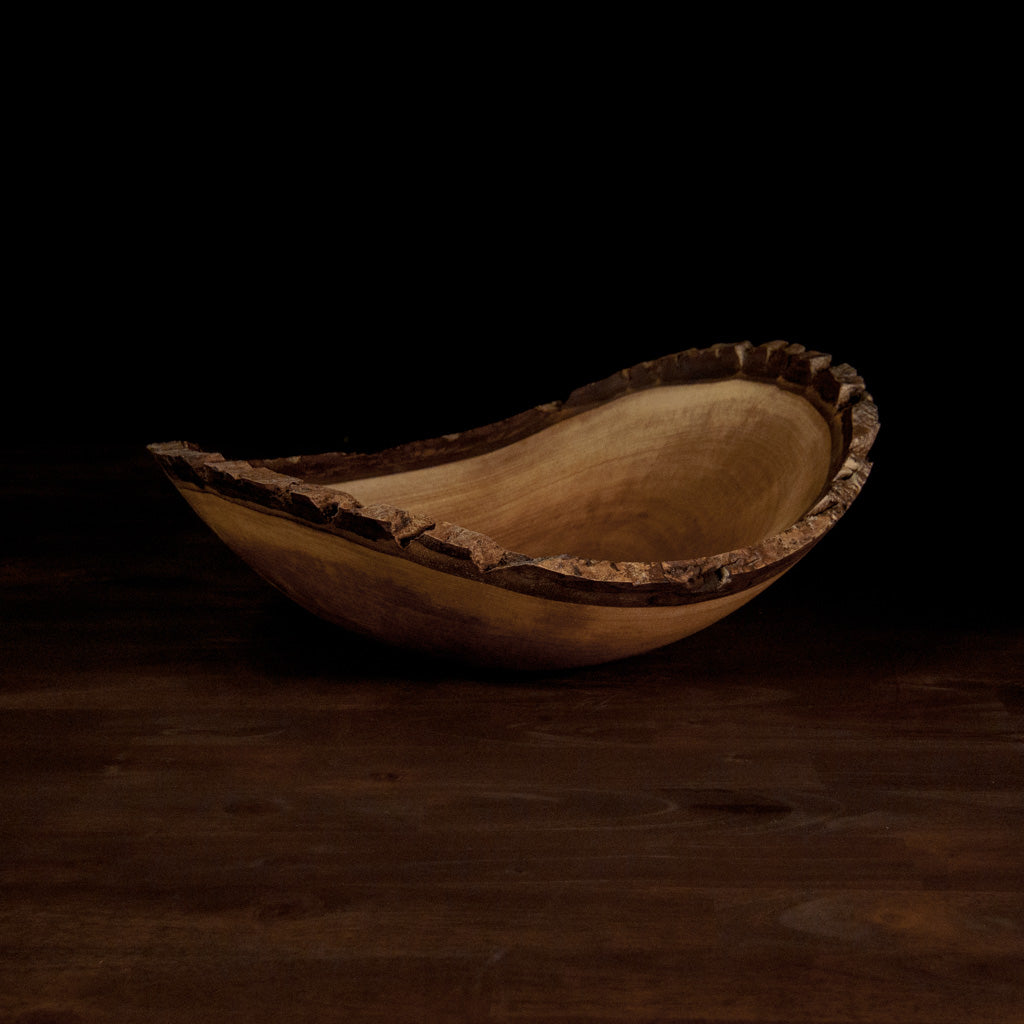 WALNUT BOWL LIVE EDGE