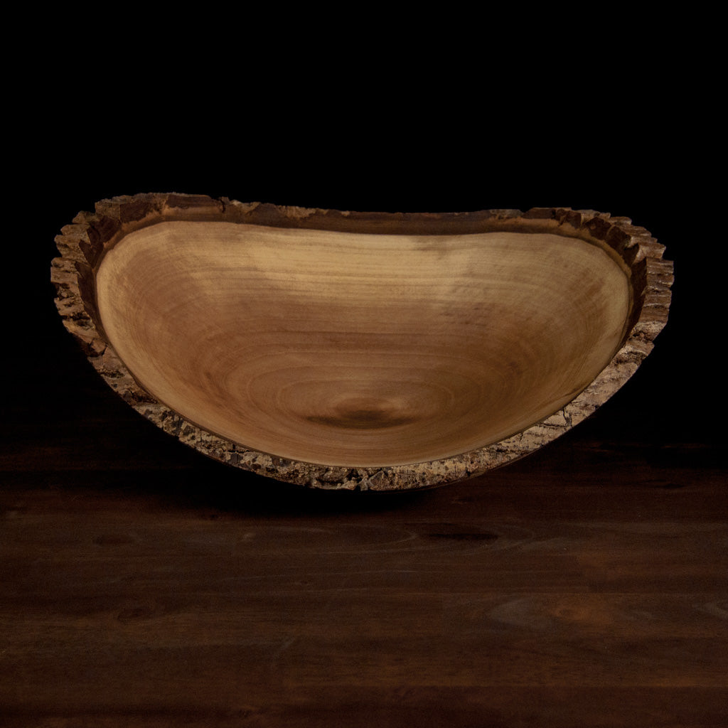 WALNUT BOWL LIVE EDGE